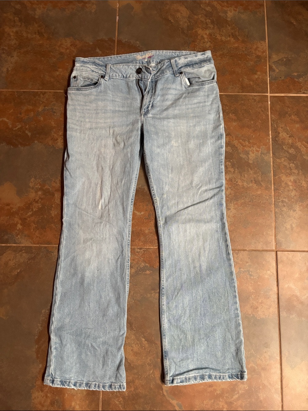 Wrangler Women's Light Blue Bootcut Jeans 13x30